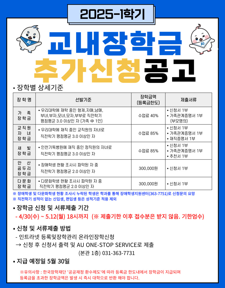 교내장학금 추가신청 공고.jpg