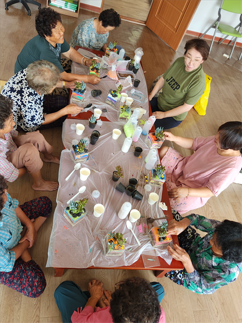 2025년 전라남도 마을공동체 활동지원사업  ‘작은 정원, 큰 치유’ 원...