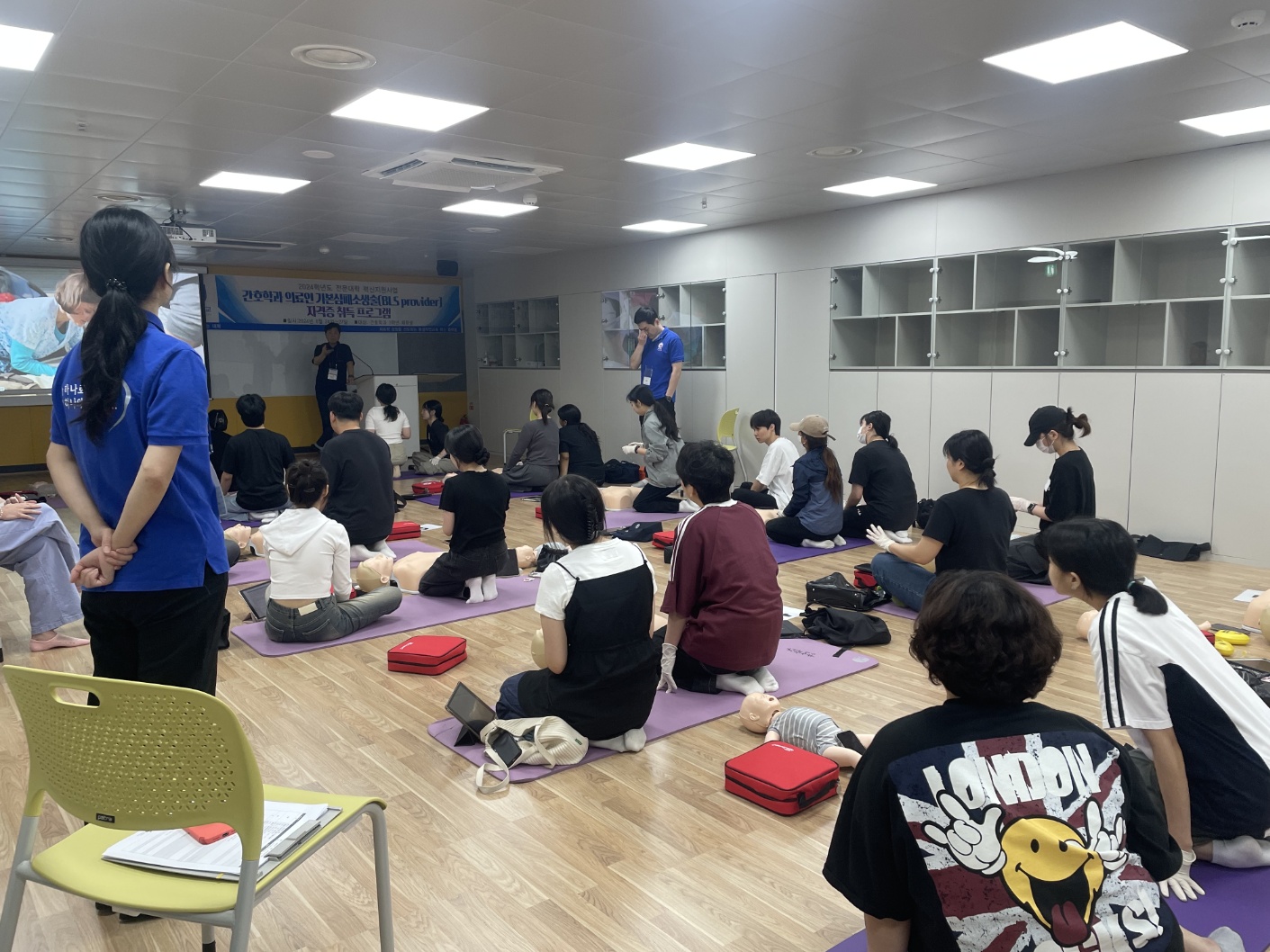 162_240703_안산대학교 간호학과, BLS(Basic Life Support) Provider 심폐소생술 자격증 프로그램 실시.jpg